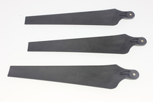 F11025 JMT 1 Set 14*4.7 Black Folding Nylon 3-Propeller Propeller Prop CCW for Drone RC Multicopters