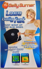 Free shipping THE BELLY BURNER Weight Loss Belt Lose Belly Fat As Seen On TV BLACK
