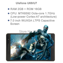  Original Ulefone U69 U7 3G Phablet MTK6592 Octa Core 1 7GHz 7 0 Smartphone Android