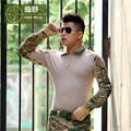 2016 Spring Autumn China Europe US Army Camouflage Military Combat Shirt Multicam Uniform Militar Shirt ACU