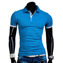 New 2016 summer fashion Men’s Brand Polo Shirt For Men Designer Polos Men Cotton Short Sleeve shirt Plus Size Polos homme YA015