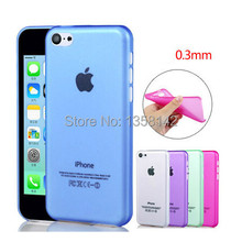For apple iphone 5c case 0.3mm Ultra Thin Slim PP Protection Cell Phone Cases Cover free shipping