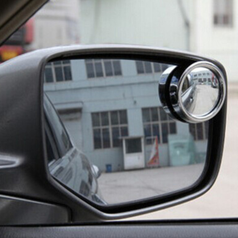 1 компл. новый драйвер 2 сторона широкий угол вокруг выпуклой автомобилей автомобиля зеркало слепое пятно авто заднего вида