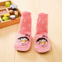 Baby Boy Girl Socks Anti Slip Newborn Animal Cartoon Shoes Slippers Boots