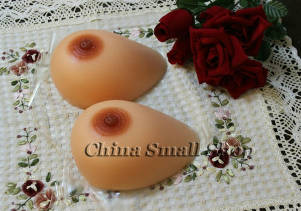 Free shipping Silicone Breast Form with strap Crossdresser Breast ,Fake boobs,CD pretend chest,artificial breasts 1200g/pair