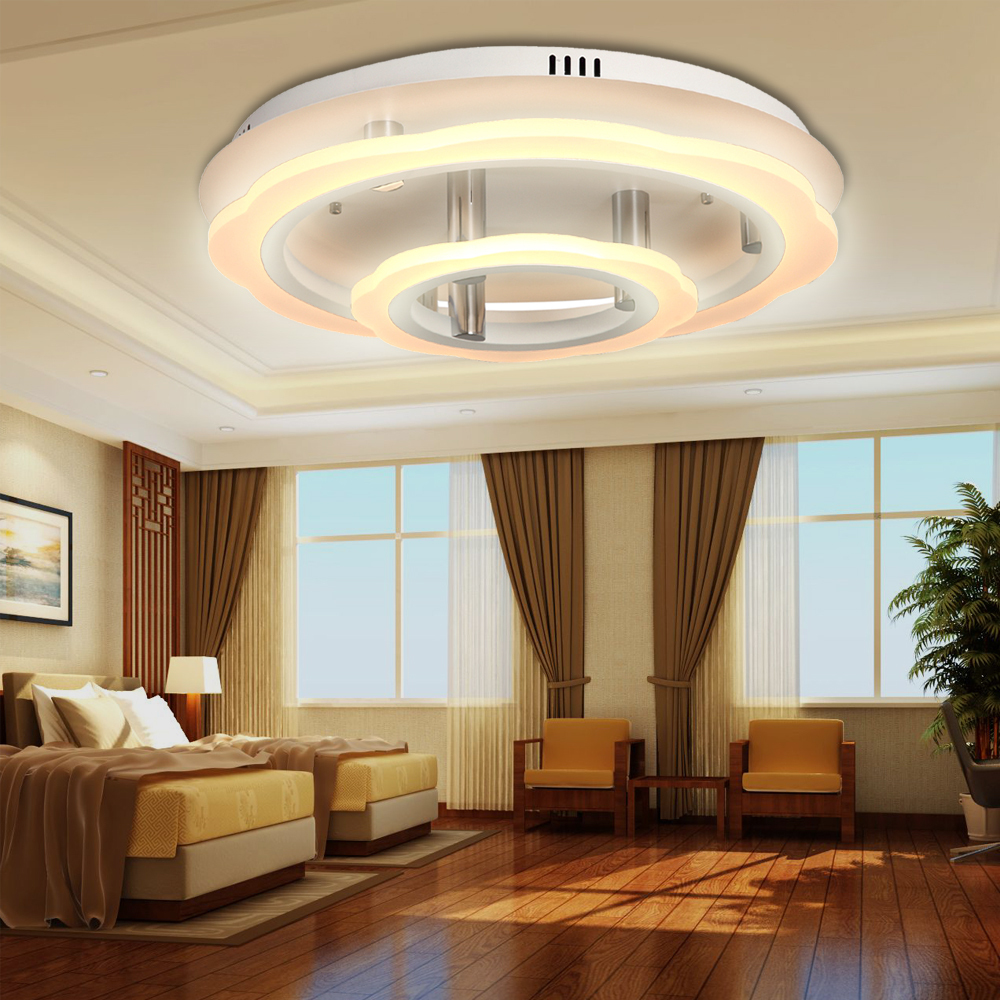 Bicyclische moderne minimalistische led plafond woonkamer ...