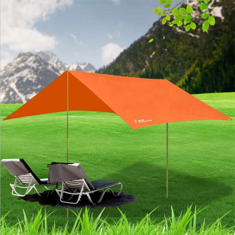 Outdoor Large Beach Tent Awning Gazebo UV Sun Shelter Canopy Hiking Picnic Sunshade Party 3*3m Barraca Tente