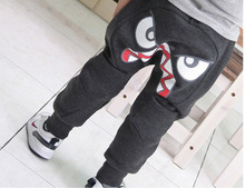 2015 New Fashion Popular Kids Clothing Boys Girl Unique Clothes Harem Pants boys Cartoon Trousers Children wear Free Shipping