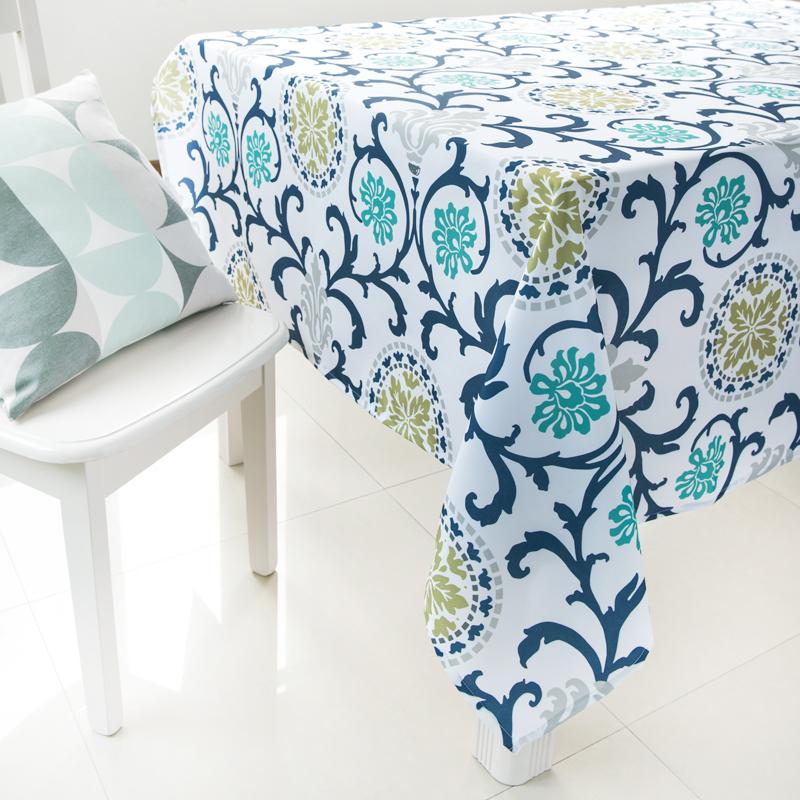 New High Quality Modern Tablecloths White Table Cloth Rectangular