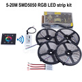 5m 10m 15m 20m 12V RGB led strip light lSMD 5050 5M 300led Waterproof 2 4G