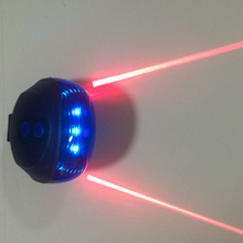 Bike Night Ride Warning Light 5 Blue LED 2 Laser Beam Bicycle Cycling Tail Rear Light Safety Warning Lamp Bike LED Light Red