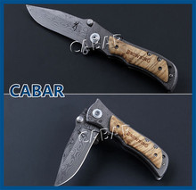 Cabar 2015 New Arrival 8cm Single Blade Hunting Camping Diving Outdoor Knife Top Quality Blade Free