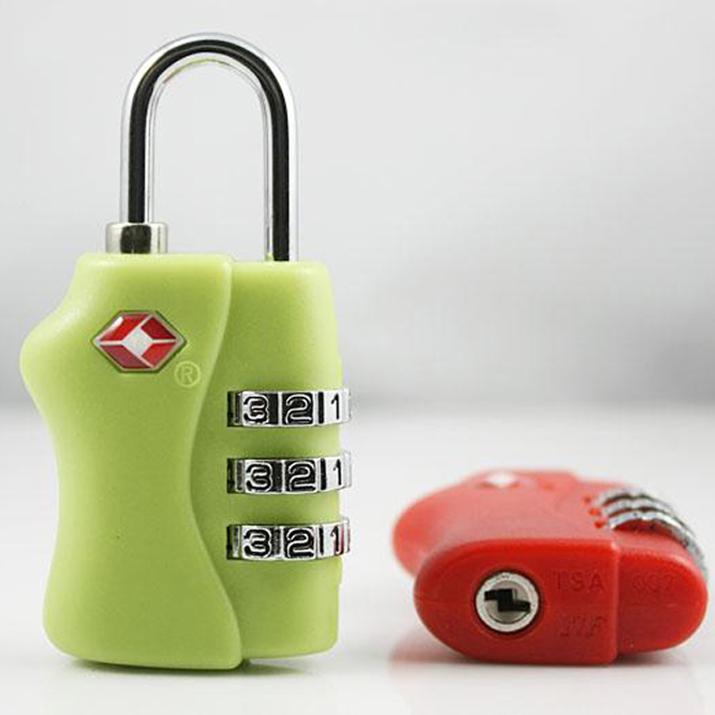 TSA Padlock 3-Digit Travel Password Lock Travellin...