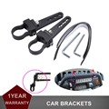 Universal Car 1 O Type Bull Bar Clamps Roll Cage Tube Bumper Adjustable Light Bar Mounts