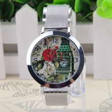 5 Style for Choose steel bracelet simple watch Quartz Wrist Watch for Women Z60 MPJ578