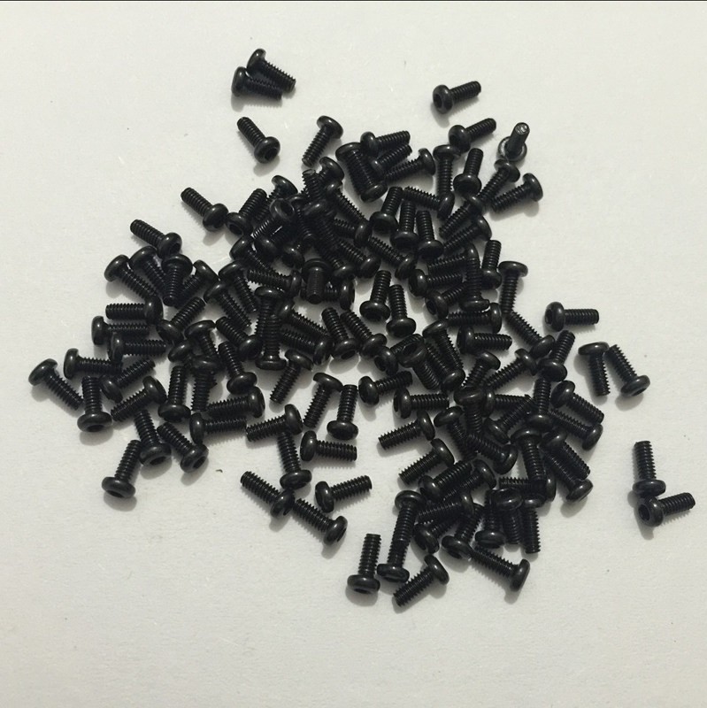 Description Picture 3 of item500PCS M1.6 series 10.9 round head hex socket screws M1.6*3/4/5-20 mm the mushroom head hex socket screws
