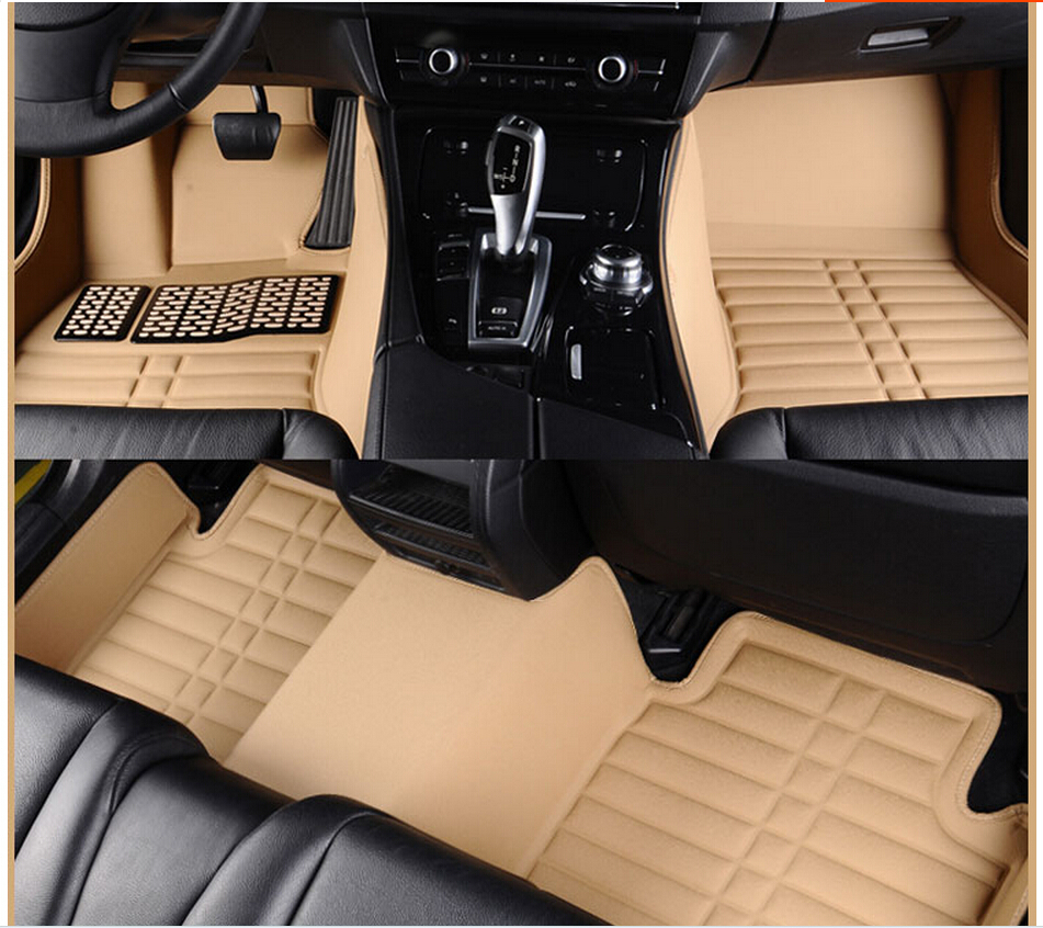 Solid Color!Hight quality Auto foot mat,Step mat,Floor Mats for Lincoln