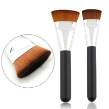 Professional beauty Cosmetic Pro 163 Flat Contour Brush Big Face Blend Makeup Brushs pinceaux maquillage Y1