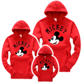 Family Clothing Cartoon Print Sweatshirt Family Set Clothes for Mother and Daughter Father Son Clothing Fashion