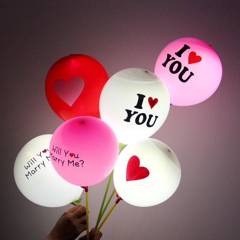 Image result for led balloon valentine