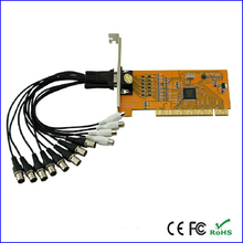 NEW 8ch Video capture card with 4channel audio D1 resolution p2p for remote view