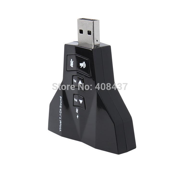 Купить Новый usb звуковую карту 7.1 канал воздуха плоскости формы аудио ...