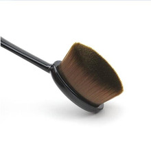 Oval Makeup Brush Set Cosmetic Foundation Cream Powder Blush Make Up Brushes Tool Facial Cleaning Tools Maquiagem Free Shipping