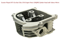Scooter Moped ATV Go Kart 50cc GY6 Engine Parts 139QMB Cylinder Head with Valves 44mm