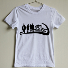 2015 New Fashion Of The Arctic Monkeys T Shirt Funny Indie Rock Band 100 Cotton Printed