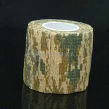 Hot & New 1 Roll Outdoor ACU Camouflage Hunting Camping Stealth Waterproof Tape 4.5M*5CM xaFW