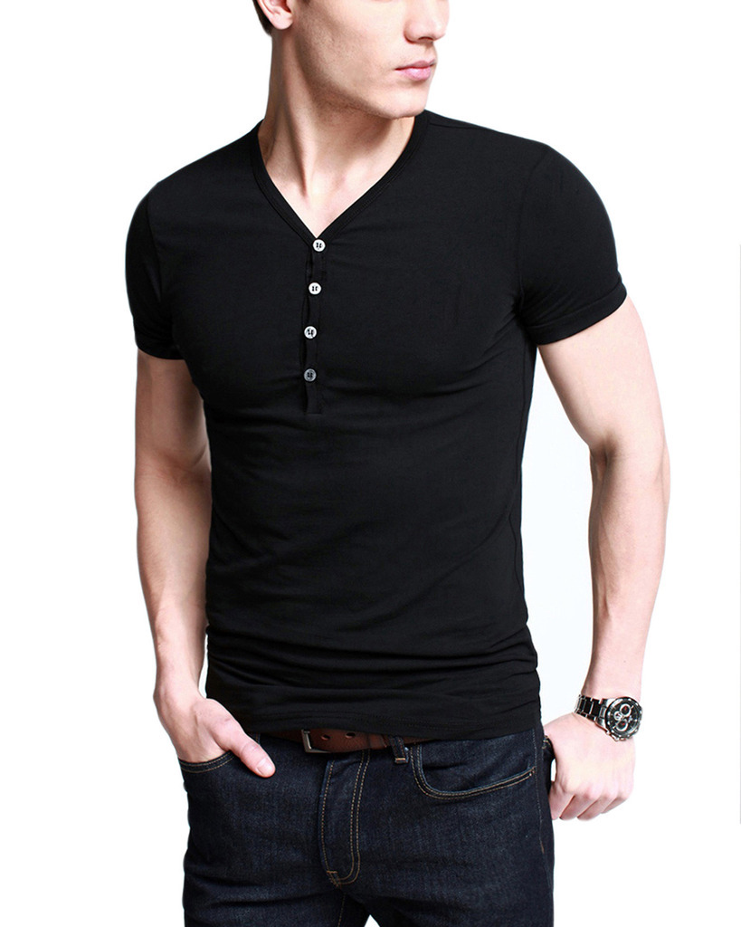 2015 new summer mens fashion chic henley shirts casual 2015 new summer mens fashion chic henley shirts casual
