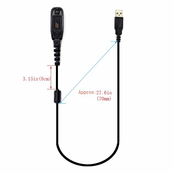 New Retevis USB Programming Cable For Motorola Two Way Radio (9)