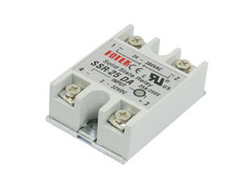 1pcs solid state relay SSR-25DA 25A actually 3-32V DC TO 24-380V AC SSR 25DA relay solid state