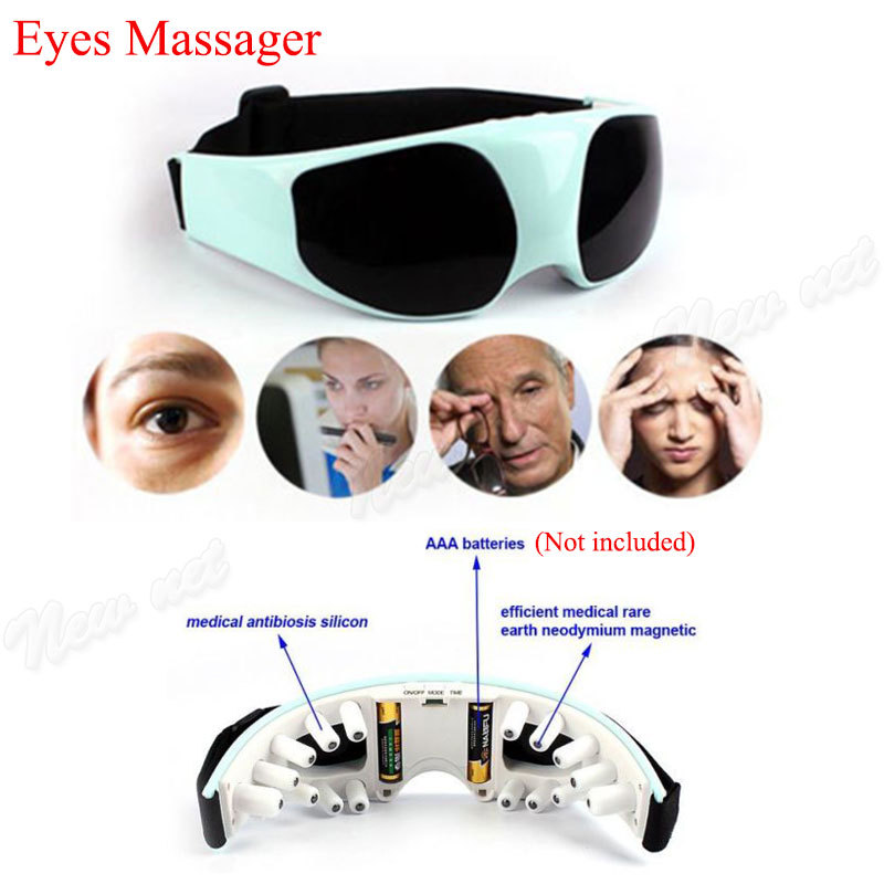 2015 New Massageador Health Care Eyes Massage Masajeador Relax Protection Massager Machine Medical Instrument