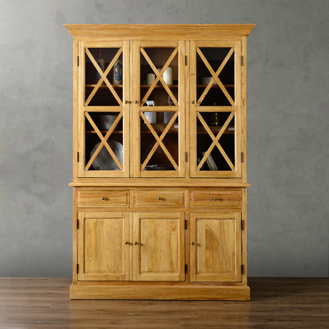 Alta calidad de estilo americano muebles de madera maciza karen ...