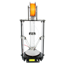 Geeetech Newest All Metal Delta Rostock mini G2 Pro 3D Printer High Resolution Impressora LCD For Free
