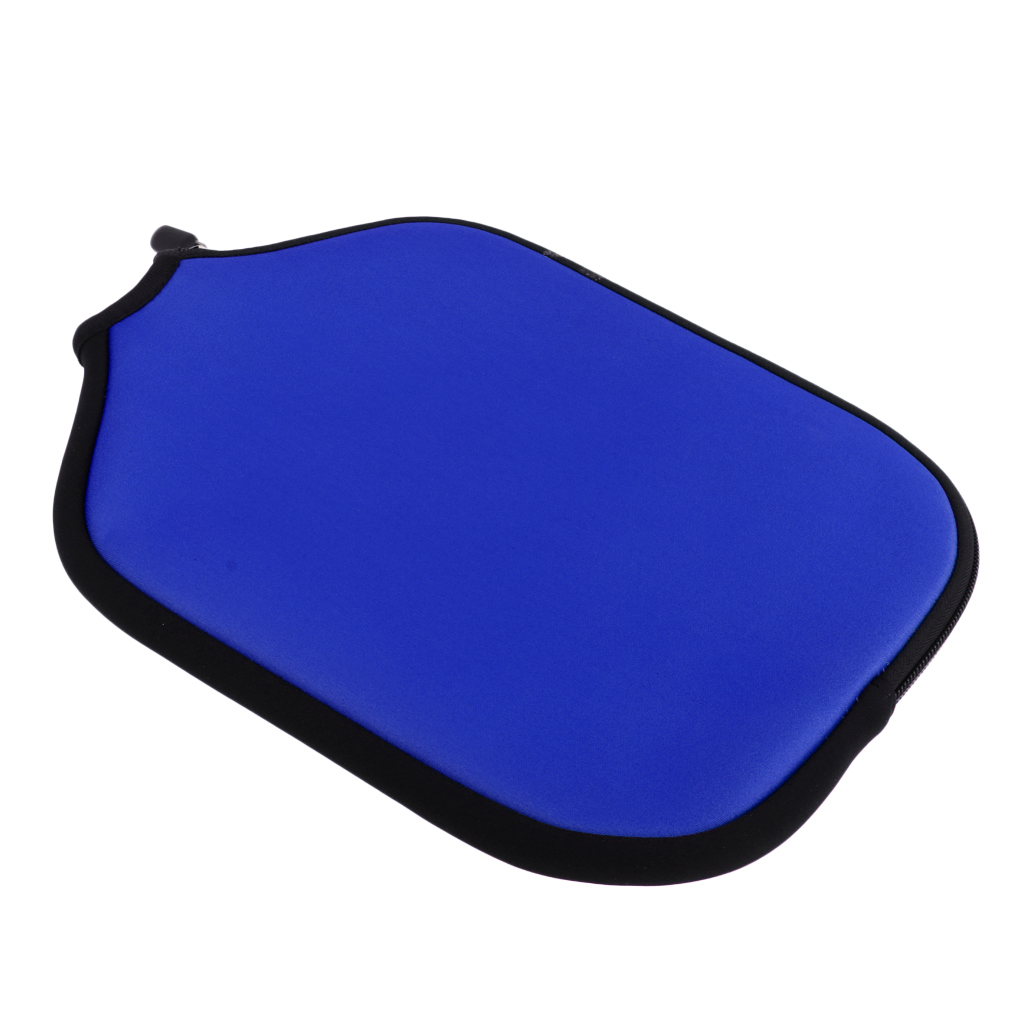 Blue Pickleball Paddle Neoprene Cover Protective Sleeve Holder Racket 
