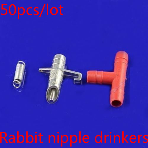 50pcs/lot Automatic Rabbit Nipple drinker waterer ...