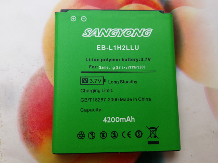 4200  EB-L1H2LLU / EB L1H2LLUbattery  Samsung Galaxy - I9260i939 E210K I9268 E210L E210S I9260 