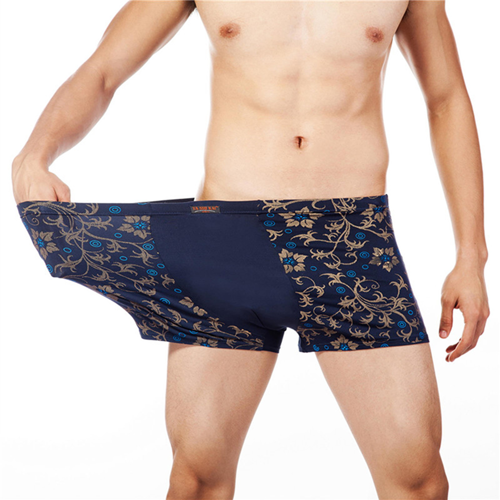 Fashion Underwear Men Boxers Underpants Sexy Print Man'S Pants For Men