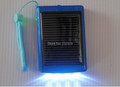 Outdoor mobile power supply 800mAh Portable solar charger solar led Flashlights