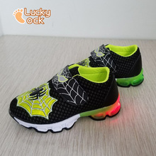 New Arrival Spring Summer Cool Baby Boys Light Sandals Shoes Skidproof Toddlers Infant Children Spiderweb Print Hollow Sneakers