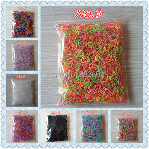 2014 New Child Baby TPU Hair Holders Rubber Bands Elastics Girl s Tie Gum About 3000pcs