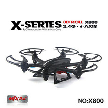 New Arrival MJX X800 2.4G 6-Axis RC Helicopter Quadcopter Drone Can Add C4002 & C4005 & C4006( FPV) Camera Upgrade MJX X600 X400