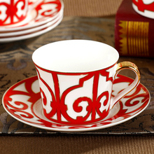 15 pieces high class bone china tea sets delicate ceramic Coffee cup and saucer Coffee mugs