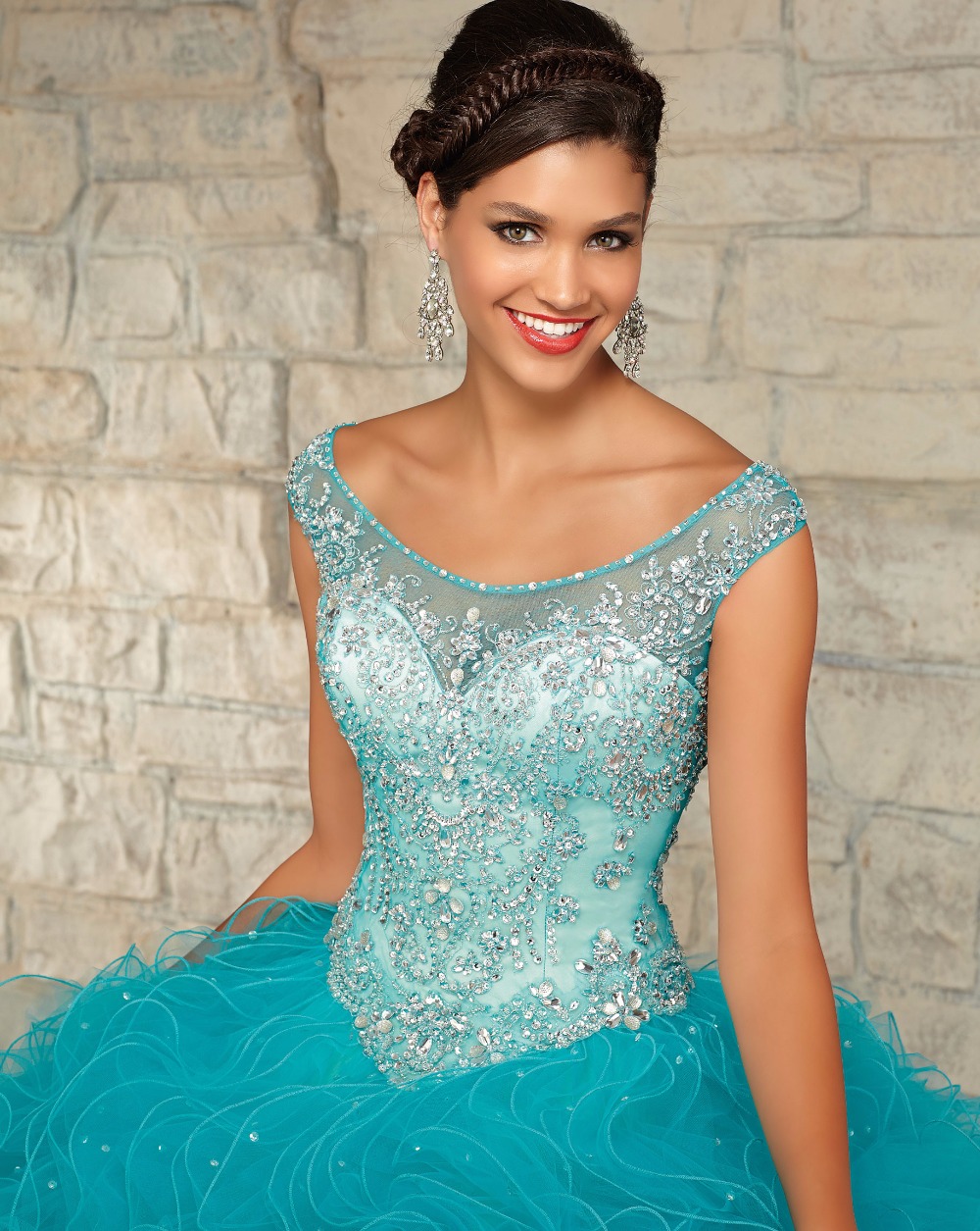 vestidos largos para quinceañeras
