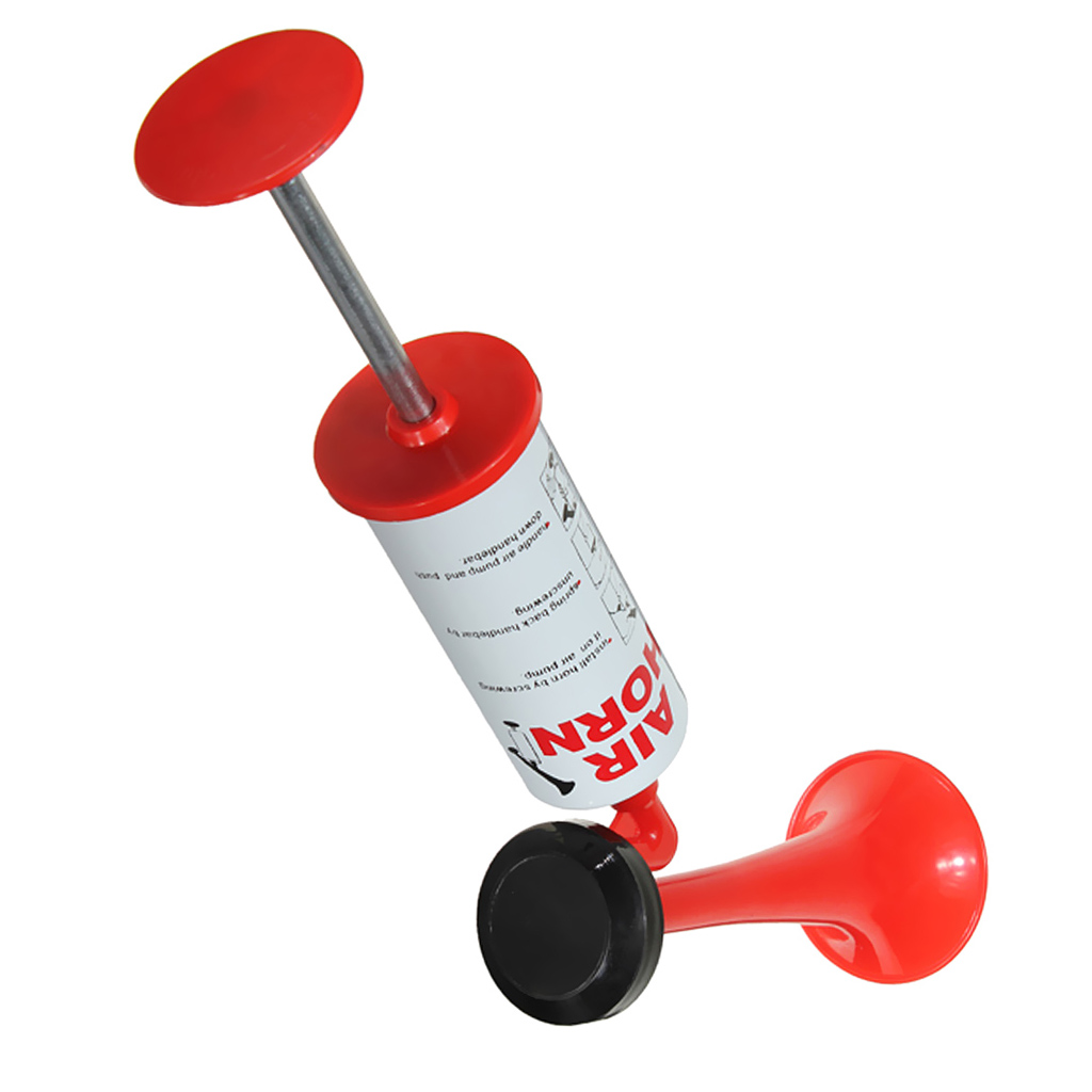 Hand Held Air Horn Portable Pump Loud Noise Maker Safety Parties Sports