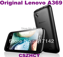 3pcs/lot Lenovo A369 Original Unlocked Lenovo A369 Smart Mobile phone Wifi Adroid OS China Brand DHL EMS Free shinpping