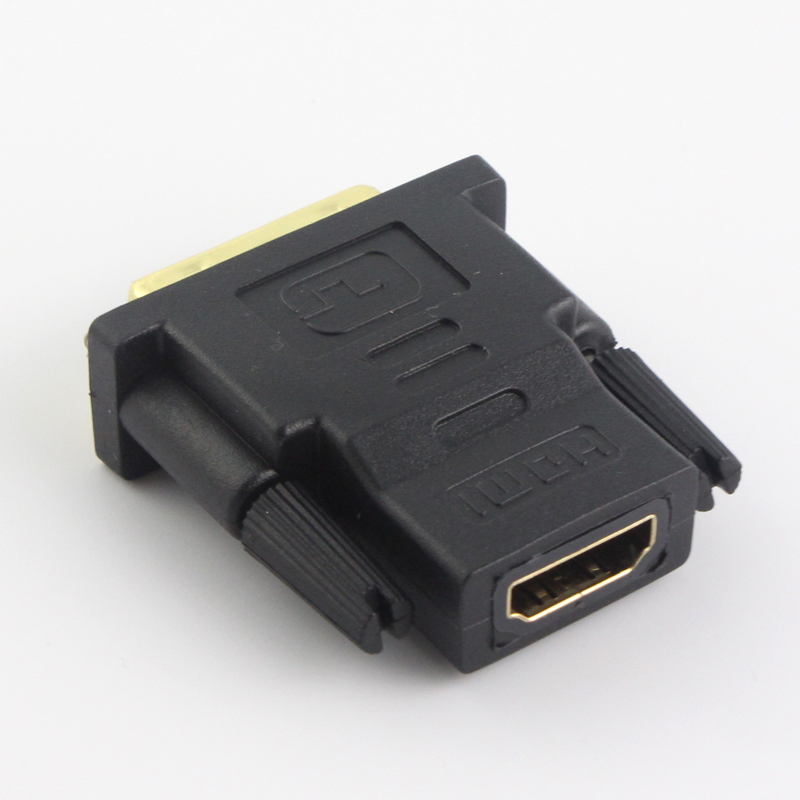 24 1 DVI Male to HDMI Female Converter HDMI to DVI adapter Support 1080P for HDTV