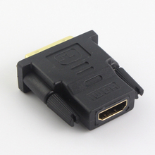 New DVI 24+1 Male to HDMI Female Converter HDMI to DVI adapter Support 1080P for HDTV LCD,Wholesale